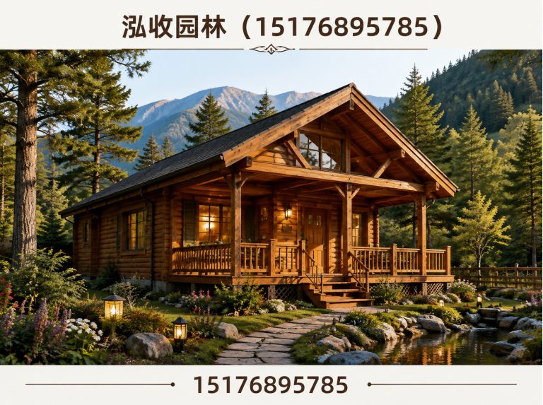 成都防腐木凉亭展示图